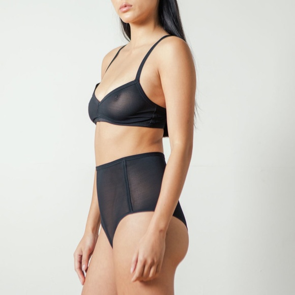 LAND OF WOMEN Classic Mesh Bra (NWOT) - Picture 5 of 6